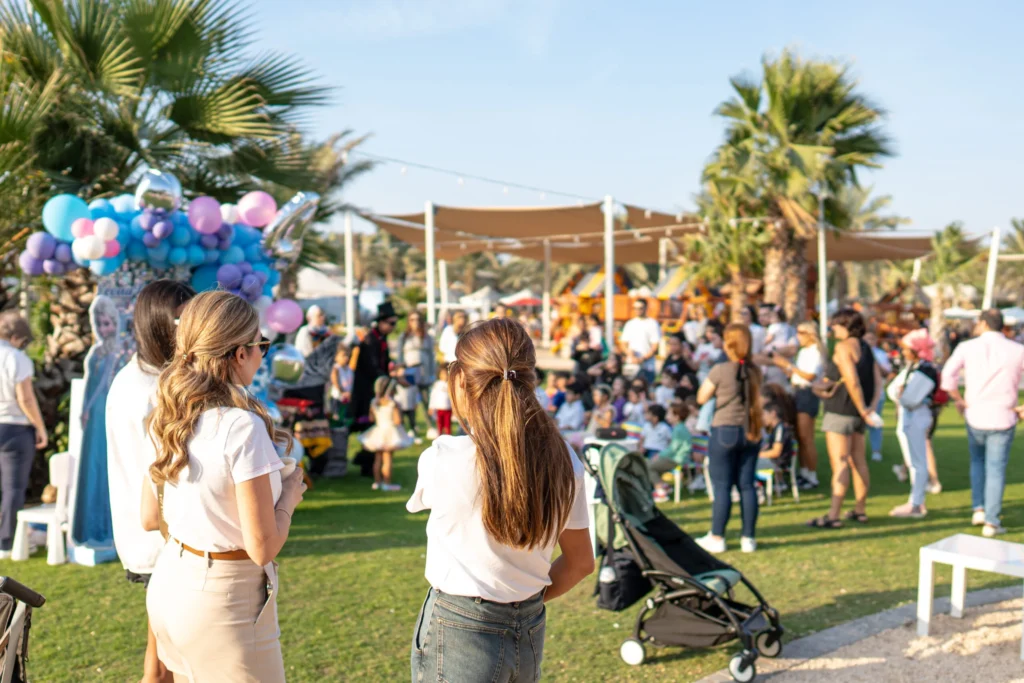 › Forever Tourism LLC Children enjoying a fun birthday party at a play zone in Dubai, showcasing some of the exciting birthday party ideas in Dubai available for kids.