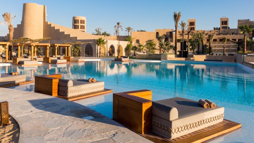 Desert Staycations in the UAE – Luxury Eco-Resort at Sunset