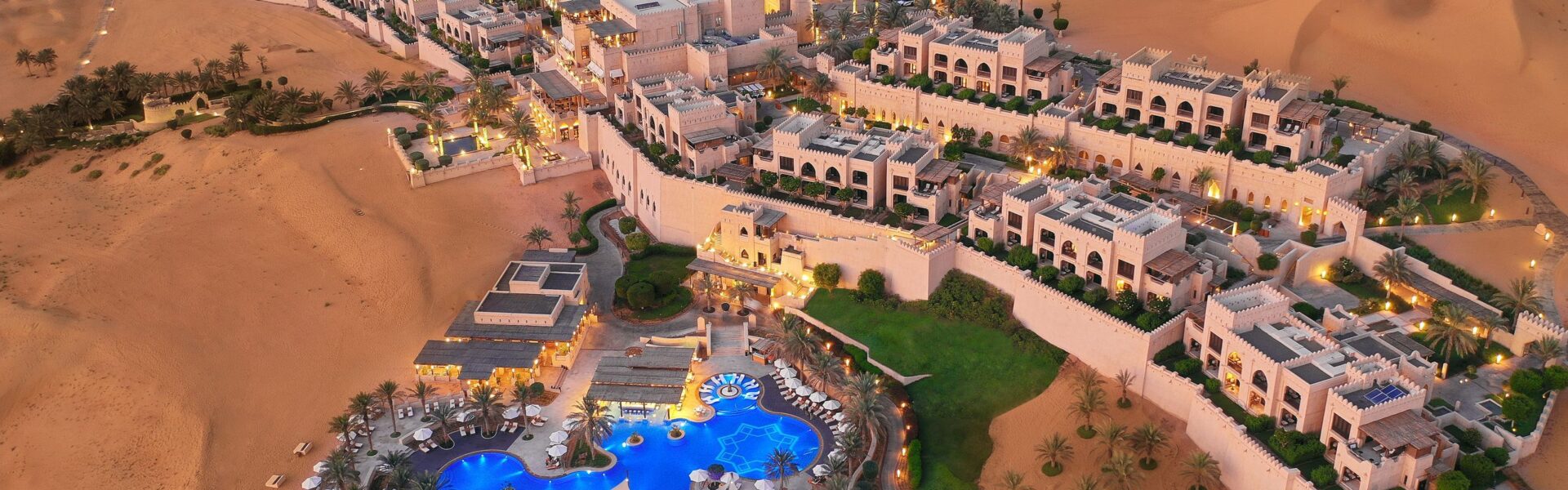 Desert Staycations in the UAE – Luxury Eco-Resort at Sunset