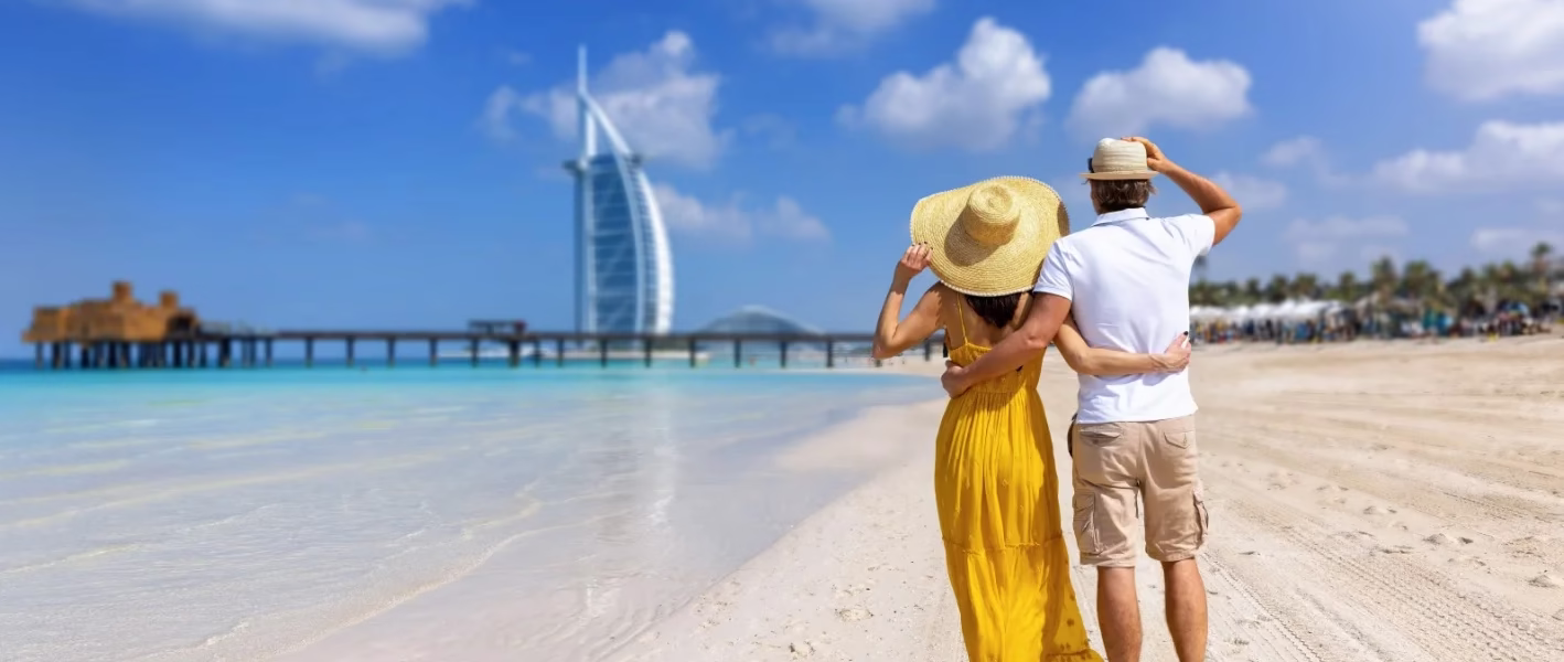 Luxury beach resort in Dubai, ideal for a dream holiday package during your holiday in Dubai 2025.