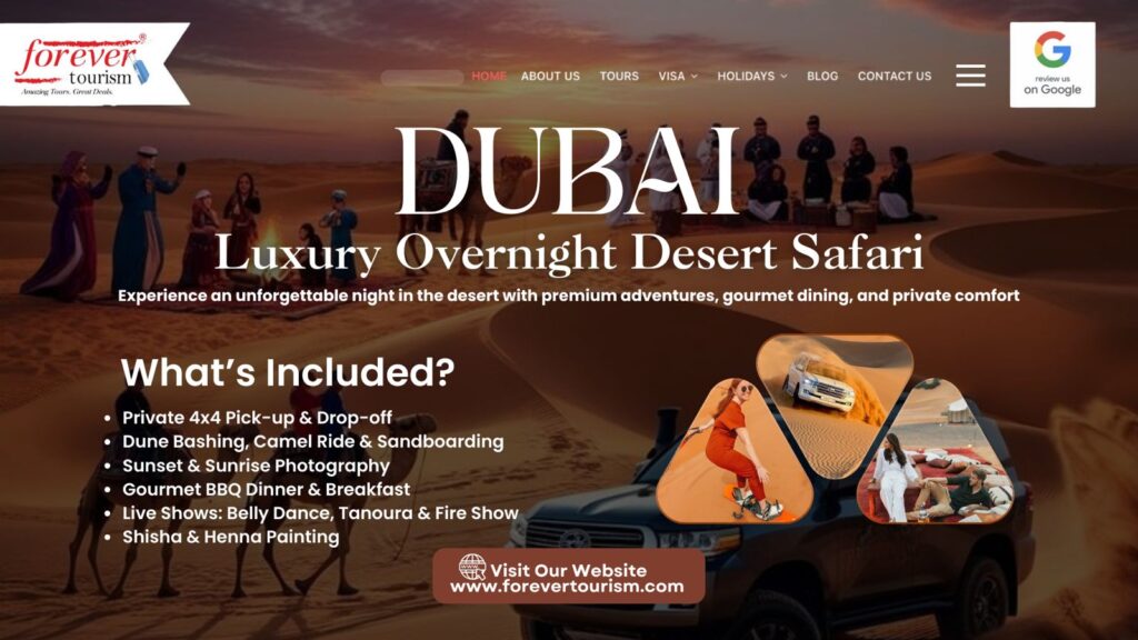 The Top 10 Locations in Dubai to Spend a Night Under the Stars