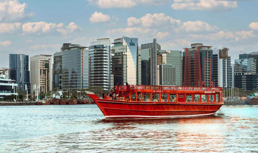 Dubai Creek Dhow Cruise With Buffet Dinner | Smooth Sail, Great Views #EveningVibes