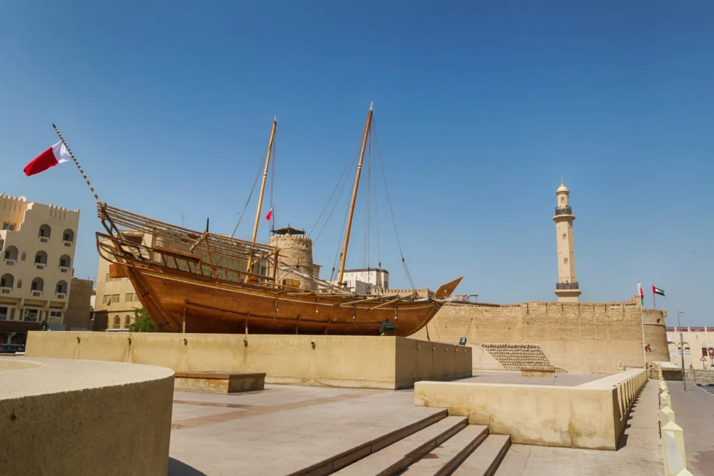 Dubai's Cultural Attractions: Beyond the Usual Sights › Forever Tourism LLC Traditional Emirati architecture featured in Dubai’s Cultural Attractions