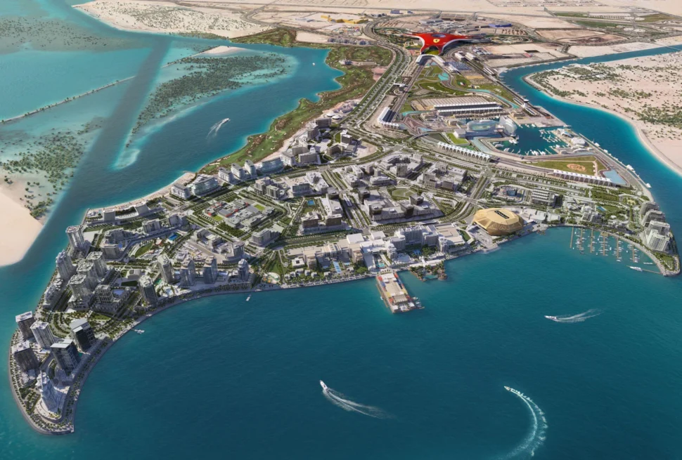 Know Before Visiting Yas Island – panoramic view of Yas Island attractions
