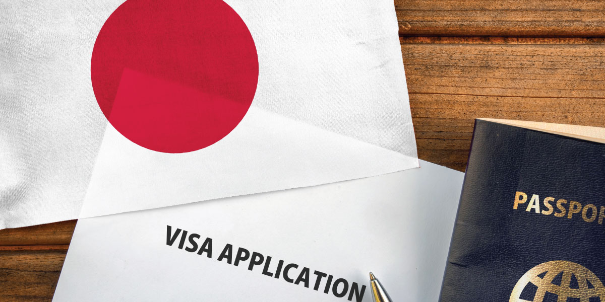 Travel documents and passport ready for Japan tourist visa Dubai – your guide to Japan visa application from Dubai with complete visa requirements.