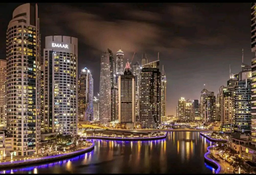 › Forever Tourism LLC Marina Cruise Dinner aboard a traditional dhow with Dubai Marina skyline views