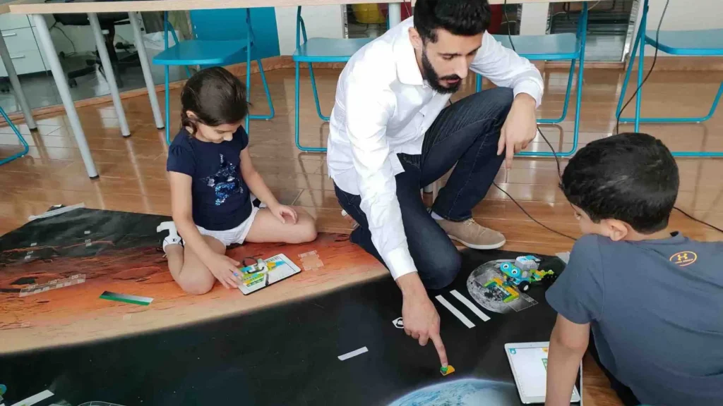 Children enjoying activities at one of Break Camps for Children in Dubai