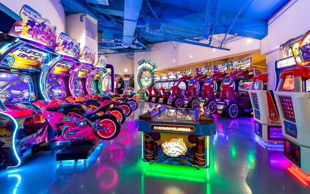 High-tech arcade and VR experience at one of the best gaming places in Dubai