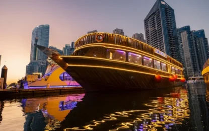 Marina Dhow Cruise With Dinner | Not Just Food, A Full Show!