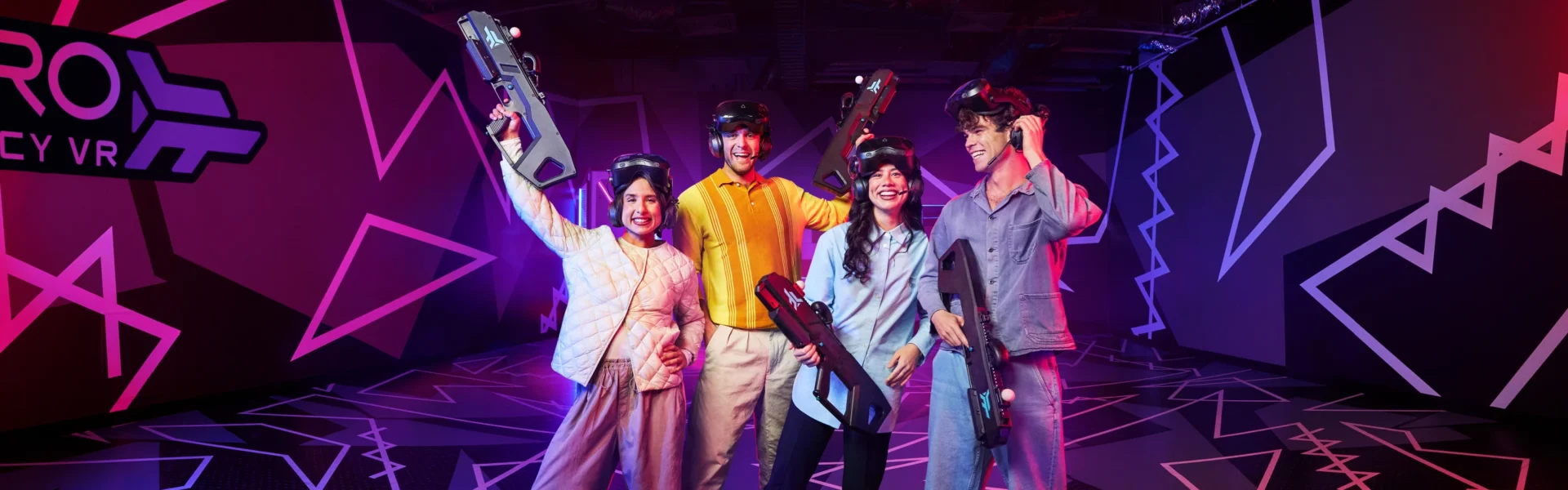 High-tech arcade and VR experience at one of the best gaming places in Dubai