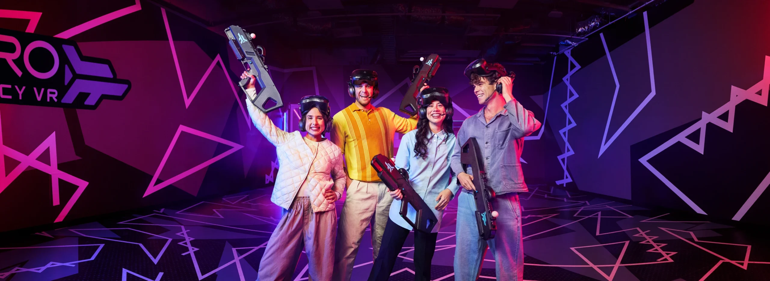High-tech arcade and VR experience at one of the best gaming places in Dubai