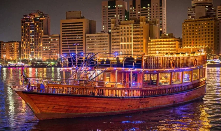 Dhow Cruise Creek | Stressed? Sunset Fixes Everything | #DubaiVibes