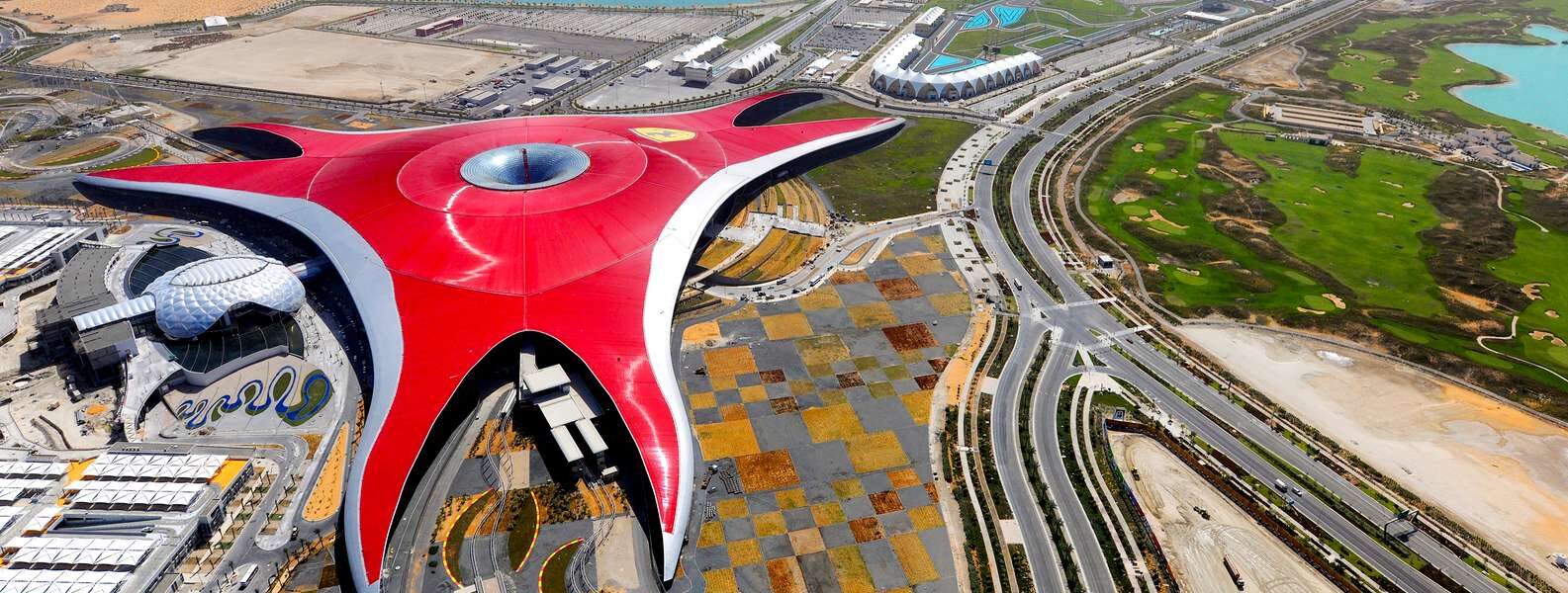 › Forever Tourism LLC Visitors exploring Ferrari World Abu Dhabi attractions booked with Forever Tourism