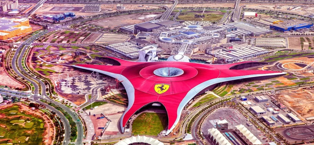 Guests enjoying cheap tickets for Ferrari World Abu Dhabi with Forever Tourism