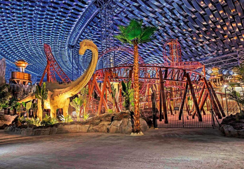 High-tech arcade and VR experience at one of the best gaming places in Dubai