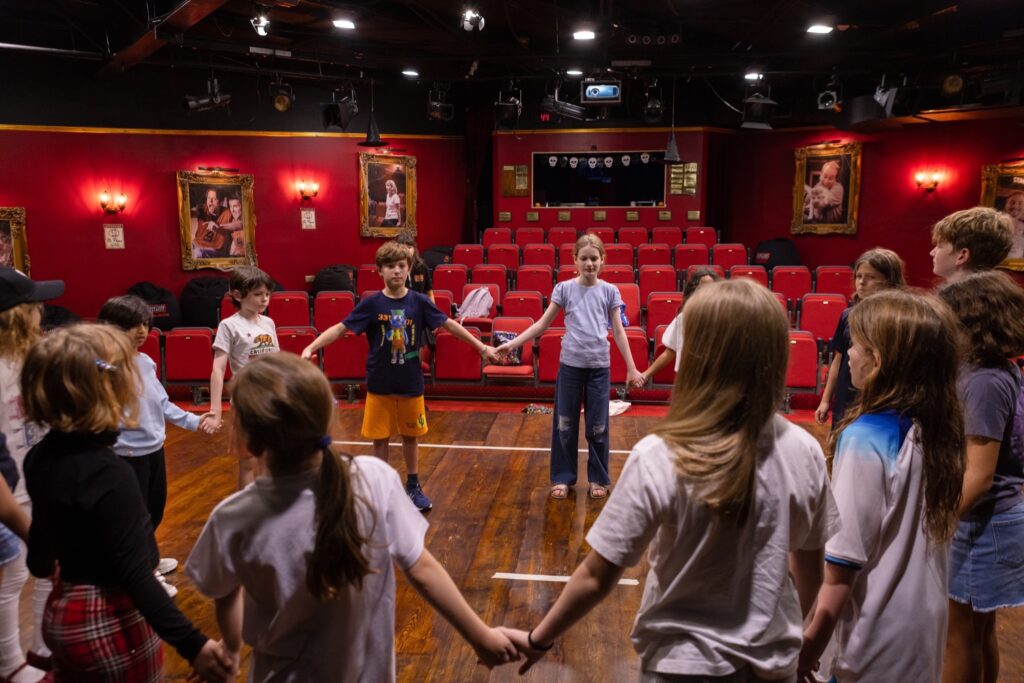 Children enjoying activities at one of Break Camps for Children in Dubai