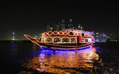 Creek Cruise Dinner | Old-School Romance, Dubai Style | #DateNight