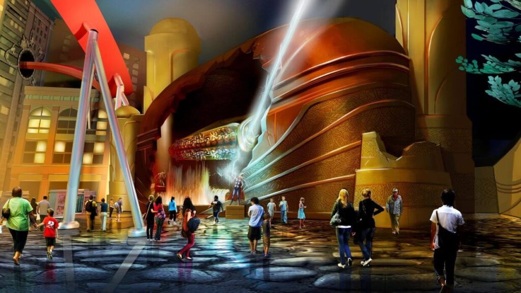 Thrill-seekers enjoying rides at IMG Worlds of Adventure with IMG Park Tickets, including IMG Tickets, IMG World Ticket, and IMG Theme Park Tickets.