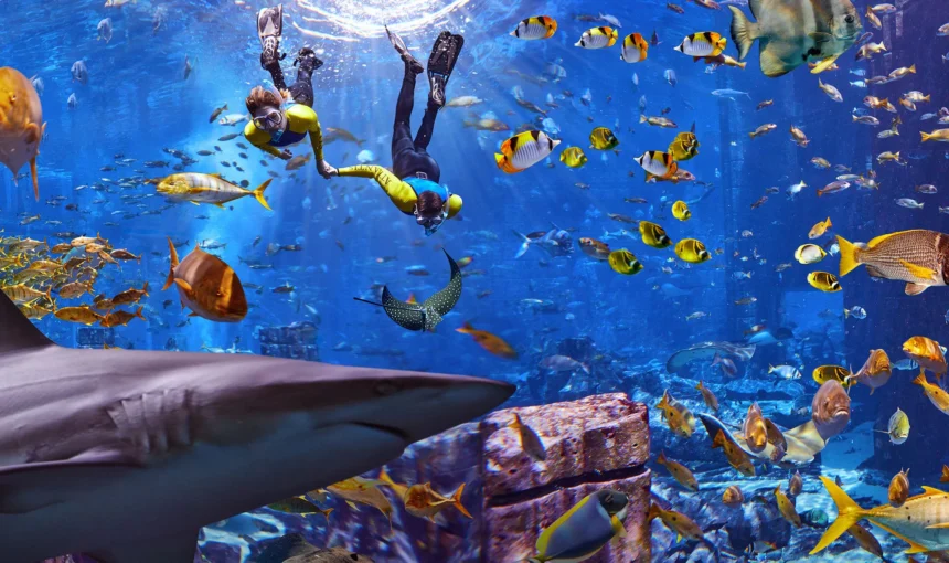 Lost Chambers Atlantis | 20+ Species Inside | #UnderwaterMagic