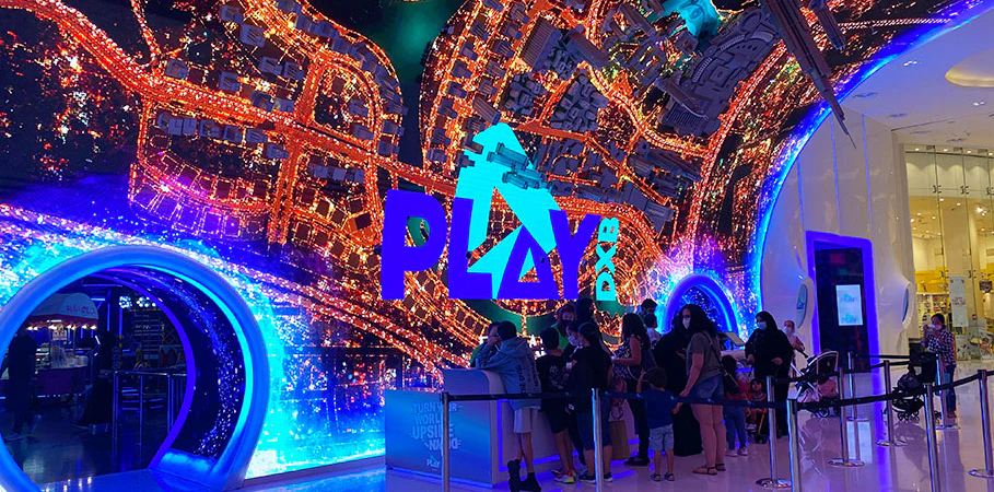 High-tech arcade and VR experience at one of the best gaming places in Dubai