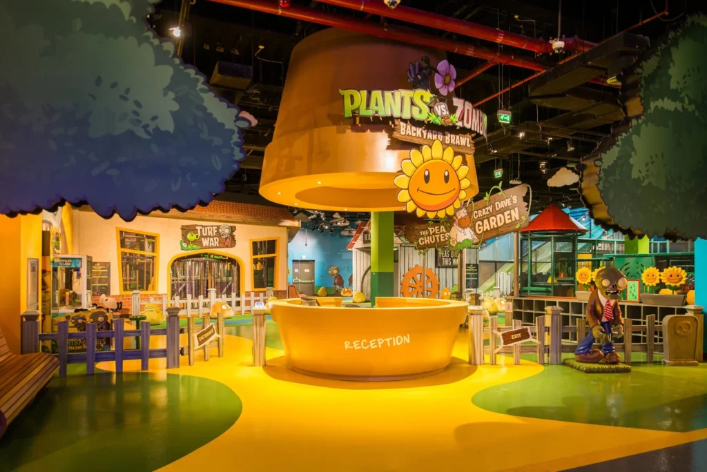 High-tech arcade and VR experience at one of the best gaming places in Dubai