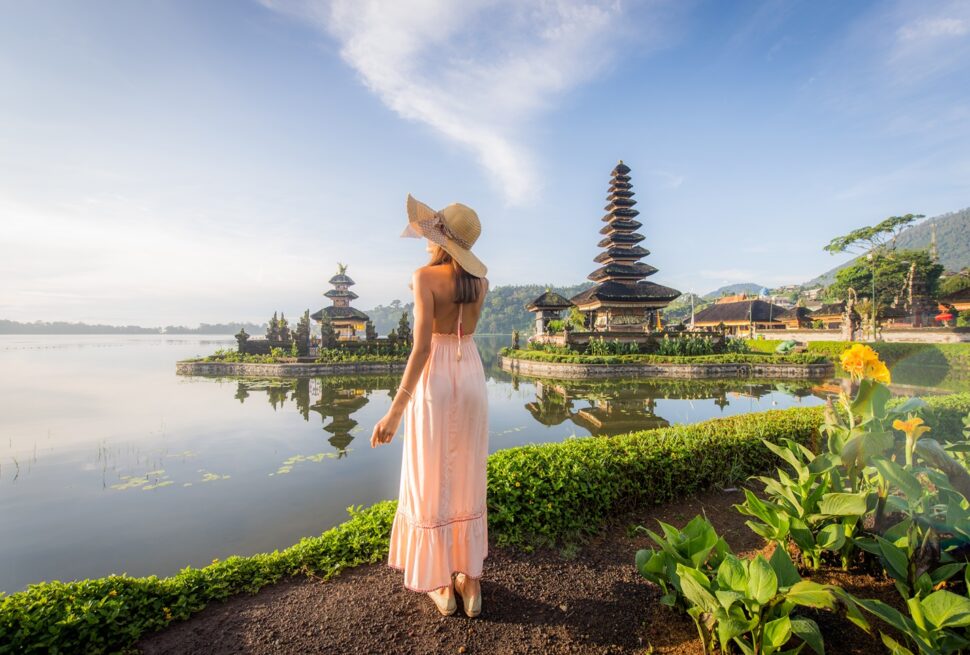 Passport and travel documents prepared for Indonesia visa, showing steps for Indonesia tourist visa from Dubai and the Dubai to Indonesia visa process.