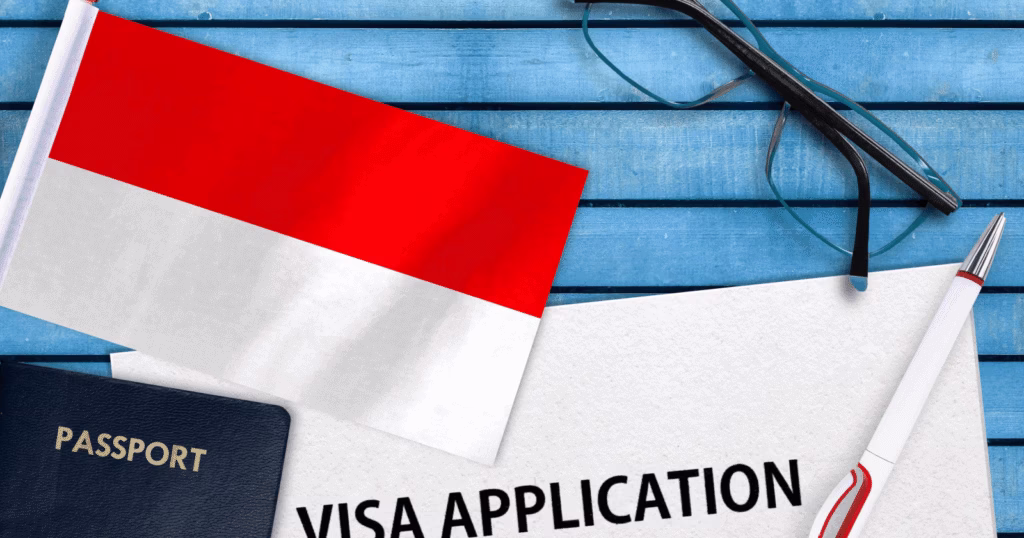 Travel documents, passport, and boarding pass prepared for a seamless Dubai to Indonesia visa application – your guide to the right Indonesia visa from Dubai.