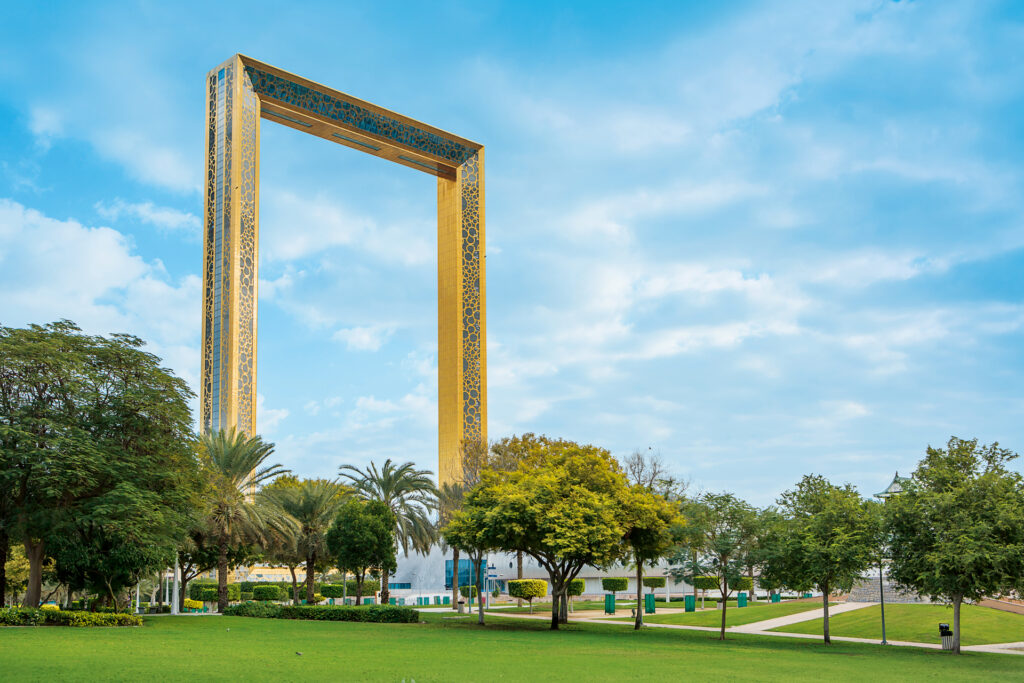 Tourists enjoying top Things to Do in Dubai in August including indoor attractions and summer activities.