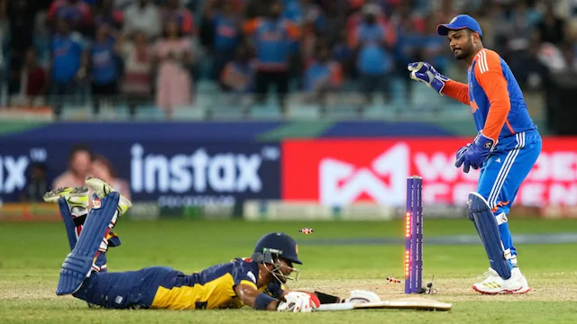 India vs Sri Lanka — Super Over finish at Dubai Cricket Stadium