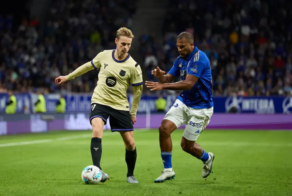 › Forever Tourism LLC Oviedo vs Barcelona — final score 1–3 at Carlos Tartiere Stadium Spain