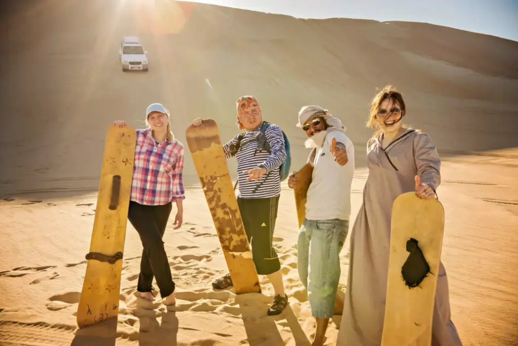 desert safari timings chart for Dubai with morning, evening, and overnight slots