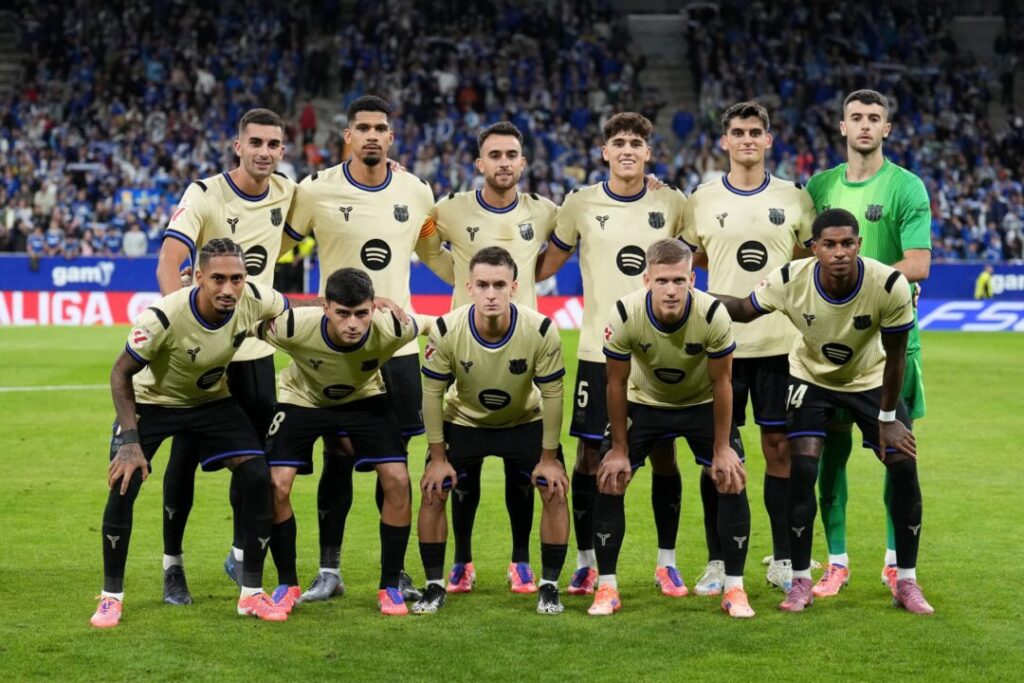 › Forever Tourism LLC Oviedo vs Barcelona — final score 1–3 at Carlos Tartiere Stadium Spain