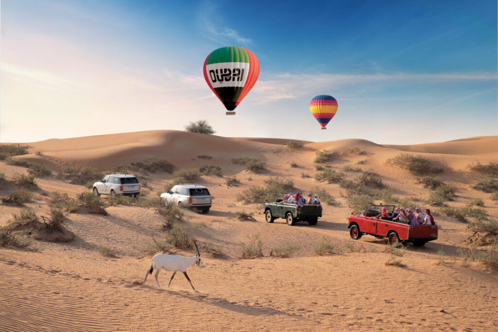 Hot Air Balloon Ride in Dubai with Forever Tourism