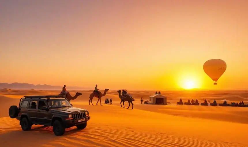 Arabian Desert Safari: Red Dunes, Camp & Easy Booking