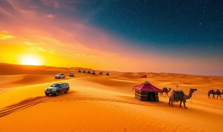 Red Sand Desert Safari: Sunset Thrills & Easy Booking › Forever Tourism LLC Red Sand Desert Safari