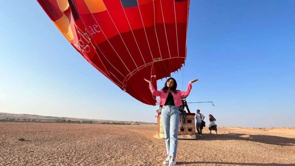 Hot Air Balloon Ride in Dubai with Forever Tourism
