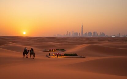 Arabian Desert Safari Dubai: Sunset Dunes, Camp & VIP