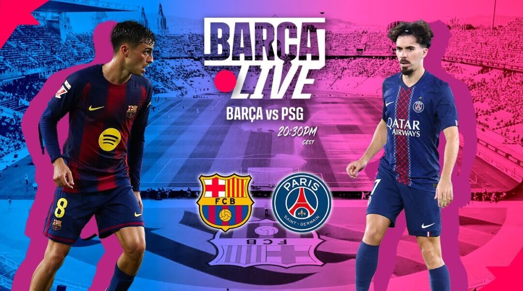 › Forever Tourism LLC Barcelona vs PSG — full-time 1–2 at Estadi Olímpic Lluís Companys, Barcelona