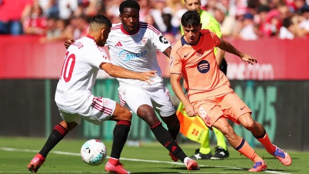 Sevilla vs Barcelona — 4–1 at Ramón Sánchez-Pizjuán Stadium, Spain