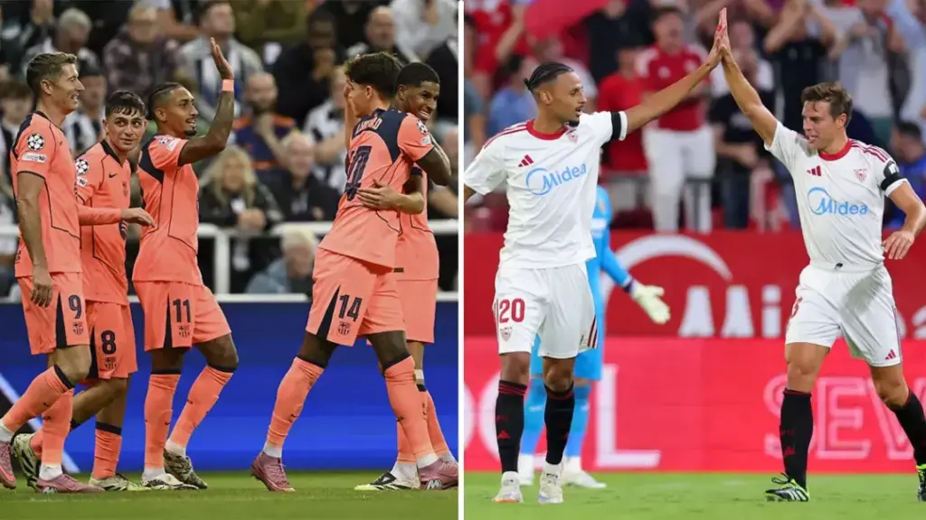 Sevilla vs Barcelona — 4–1 at Ramón Sánchez-Pizjuán Stadium, Spain