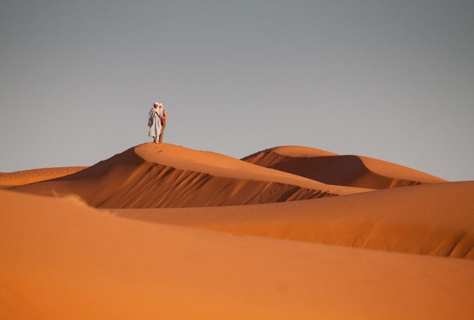 › Forever Tourism LLC Arabian Tours with 4×4 on red dunes, camel ride, and lantern-lit camp