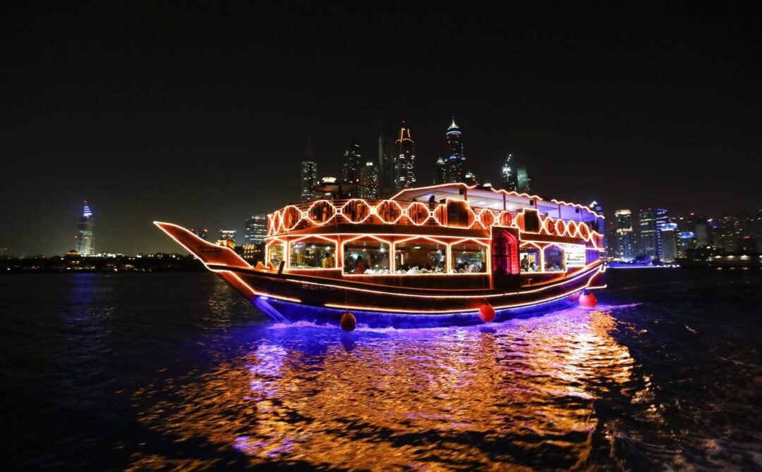 Cruise From Dubai to Oman: Deals, Prices & Sea Adventures › Forever Tourism LLC cruise from Dubai to Oman sailing across Arabian Sea with Musandam fjords