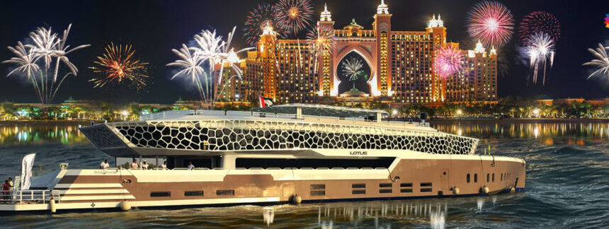 Lotus Cruise Dubai: Luxury Yacht Dinner & Party Experience
