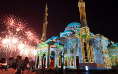 Fireworks in Sharjah