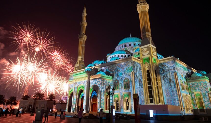 Fireworks in Sharjah