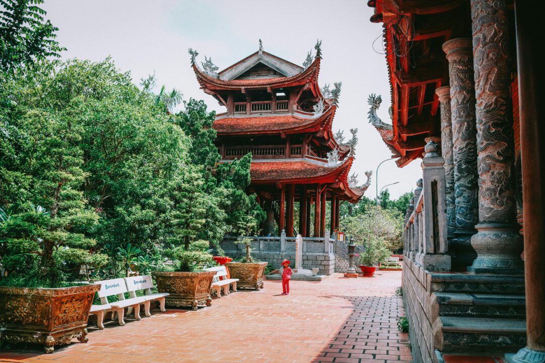 Ancient Pagoda in Vietnam