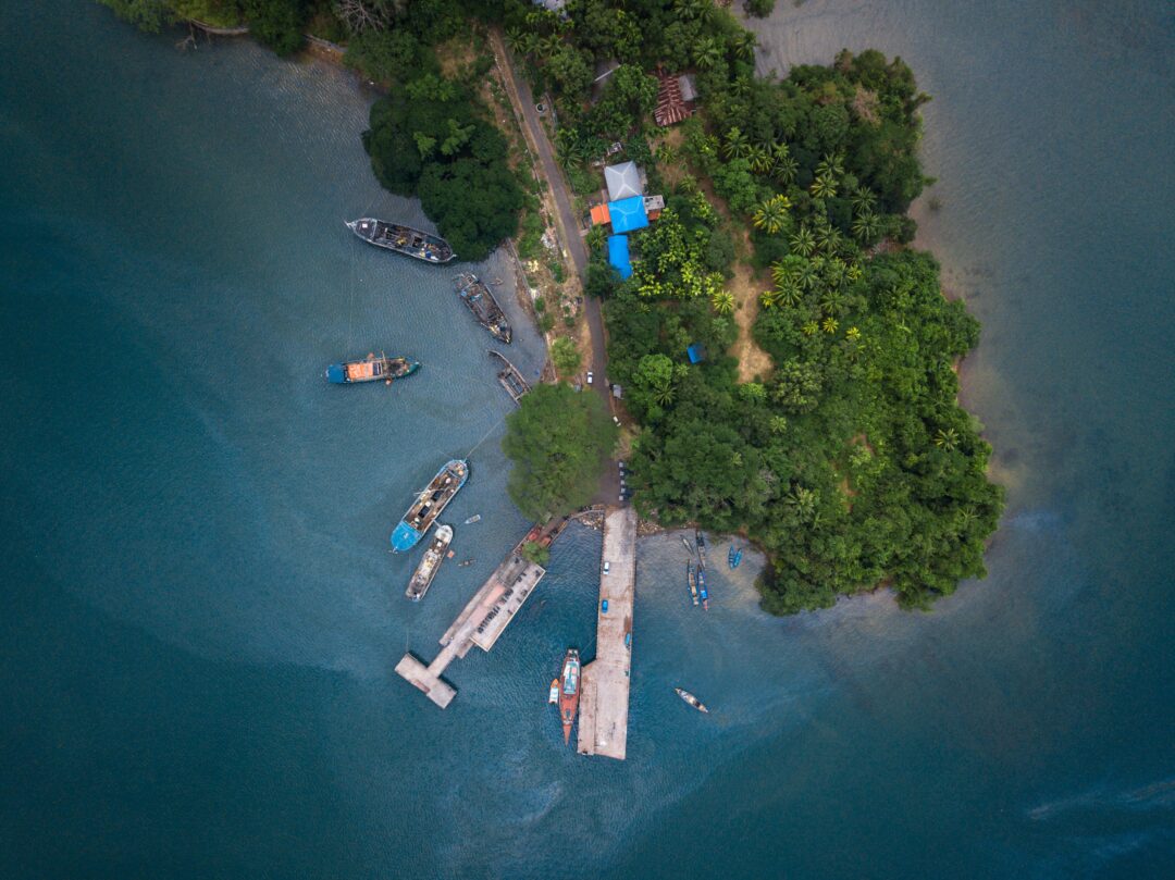 A scenic place in Andaman and Nicobar Island