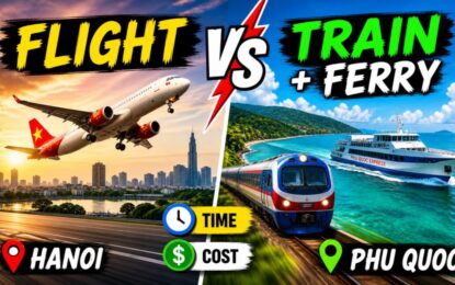 Hanoi to Phu Quoc: Flight vs Train + Ferry – What Saves More Time & Money?