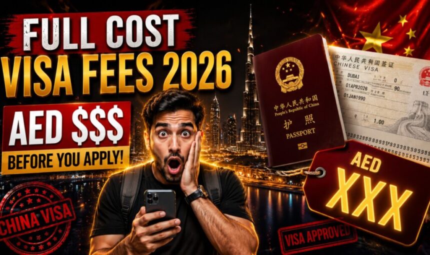 China Visa Dubai Fees Explained: Full Cost Breakdown for 2026