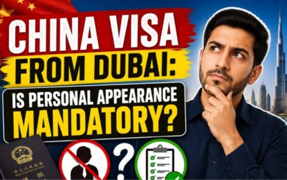China Visa from Dubai: Is Personal Appearance Mandatory?